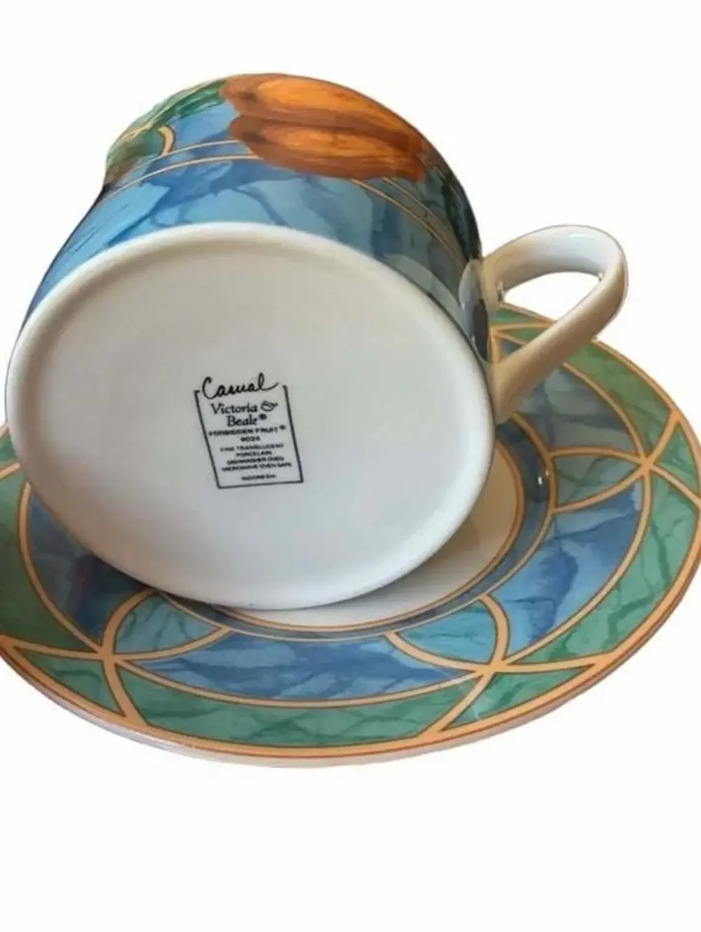 Victoria & Beale Casual Forbidden Fruit 9024 Fine Translucent Porcelain Tea Cup